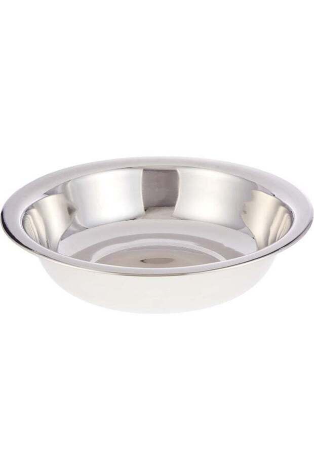 RAJ STAINLESS STEEL HEAVY MIXING BOWL, 50 CM, SILVER, RHB024 Silver