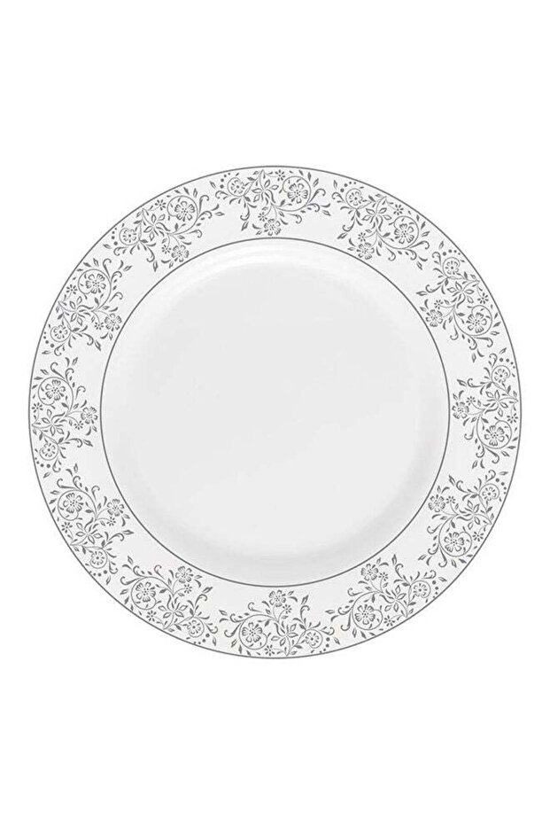 Royalford 8 Inch Opalware Quarter Plate | Velvett Collection, Premium-Quality, Light-Weight, Food-G