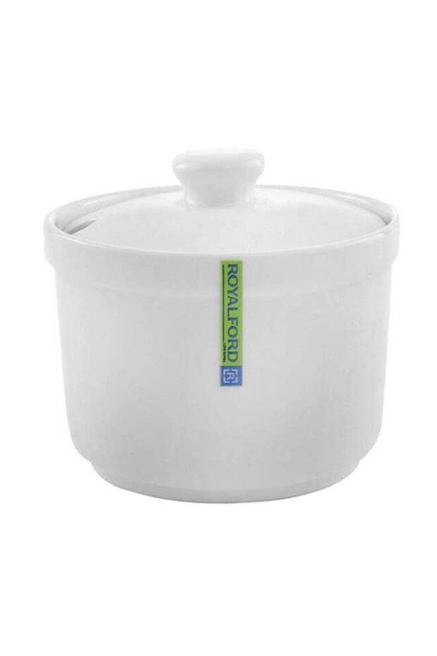 Magnesia Porcelain Bowl with Lid, 3.5 Inch