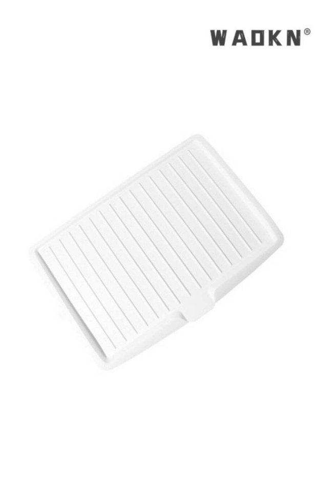 Multifunctional large kitchen drain tray fruit and vegetable plastic drain tray rectangular bowl an