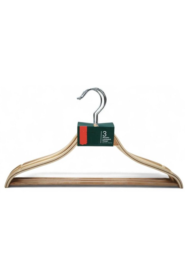 Al Kabayel Wooden Hangers 3-Pack