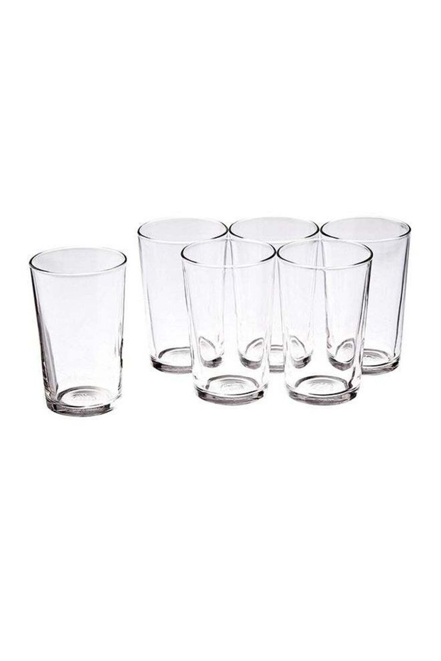 6-Piece Unie Clear Tumbler Set 0.28Liters