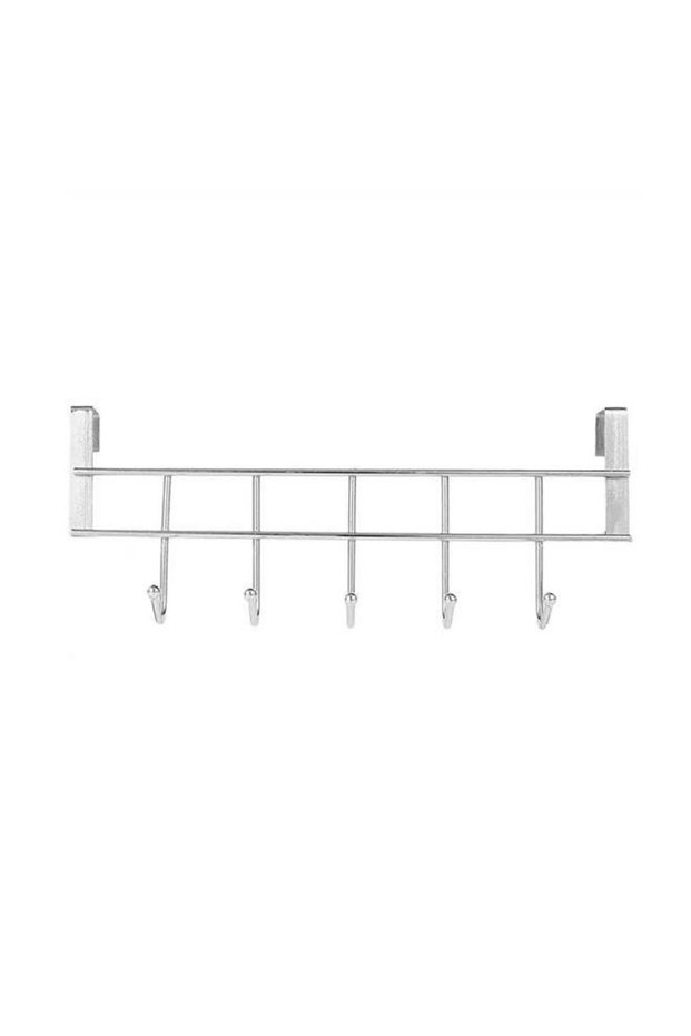 Classic Door Back Hanger silver 24.5x10x2cm