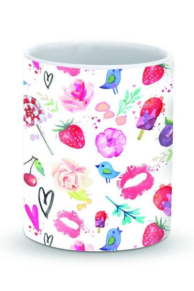 Premium Summer Fever Designer Mug White/Pink
