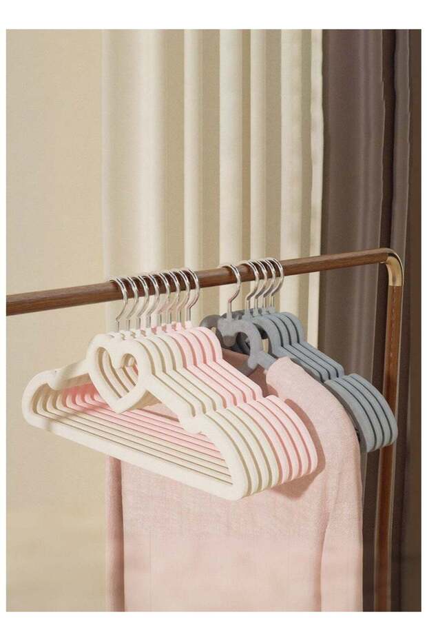30 Pack Velvet Suit Hangers Ultra Thin Space Saving 360 Degree Swivel Hook Strong and Durable Clothes Hangers Hold Up to 10 Lbs, for Coats, Jackets, Pants, Dress Clothes One Size Multicolor