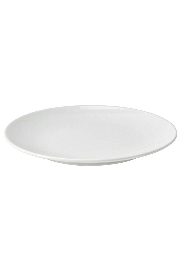 Side Plate, Stoneware, White, 20 cm