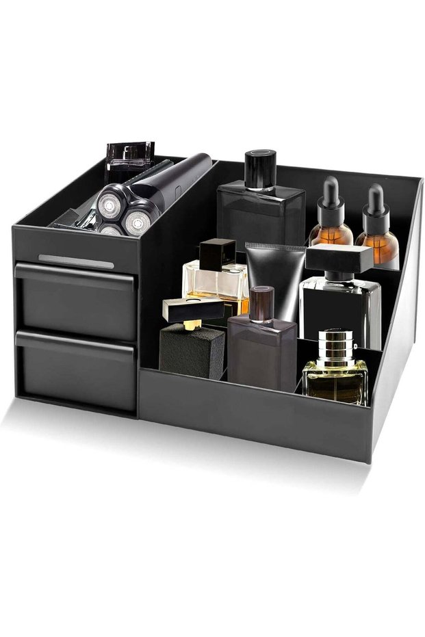 Cologne Stand Shelves, Cologne Organizer de Perfumes,Bathroom Countertop Storage,Shelf for Bathroom Counter,Mens Dresser,Bedroom Essentials, Gifts for Men