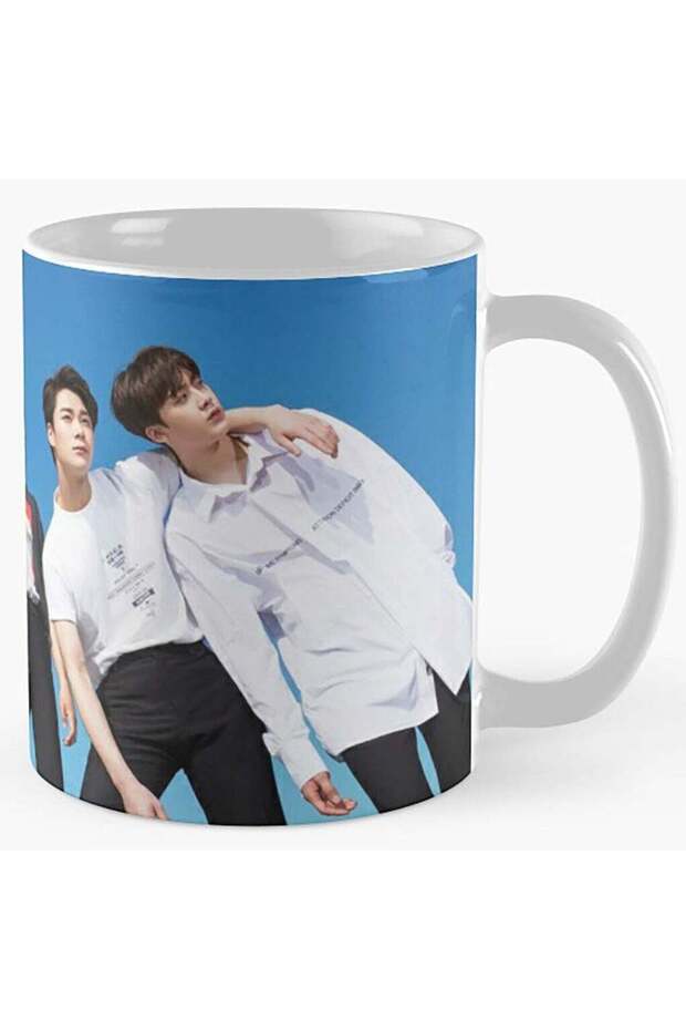 ASTRO KPOP 11oz Ceramic Coffee Mug : MJ, Jinjin, Cha Eun-woo, Yoon San-ha for Fandom AROHA Merch
