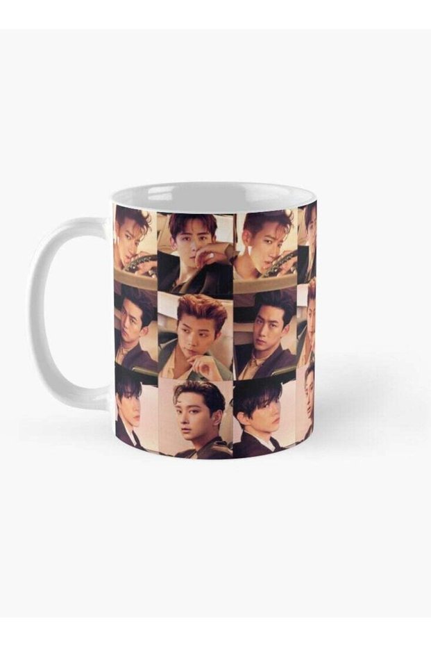 2PM KPOP 11oz Ceramic Coffee Mug : Jun. K, Nichkhun, Taecyeon, Wooyoung, Junho, Chansung for Fans Merch