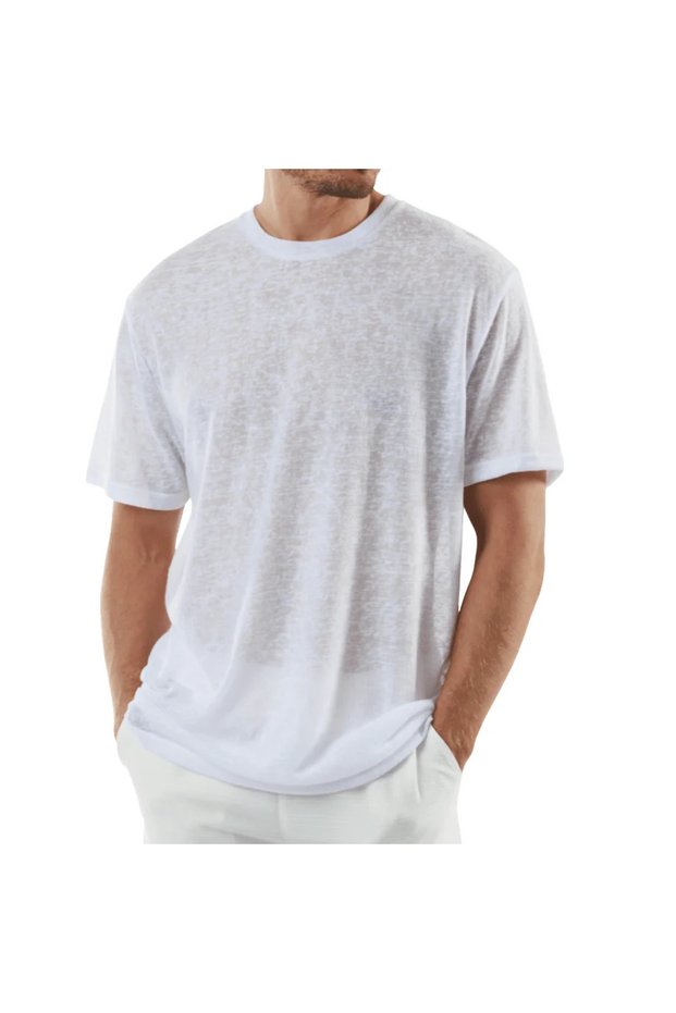L'ORMEAUX LINEN T-SHIRT