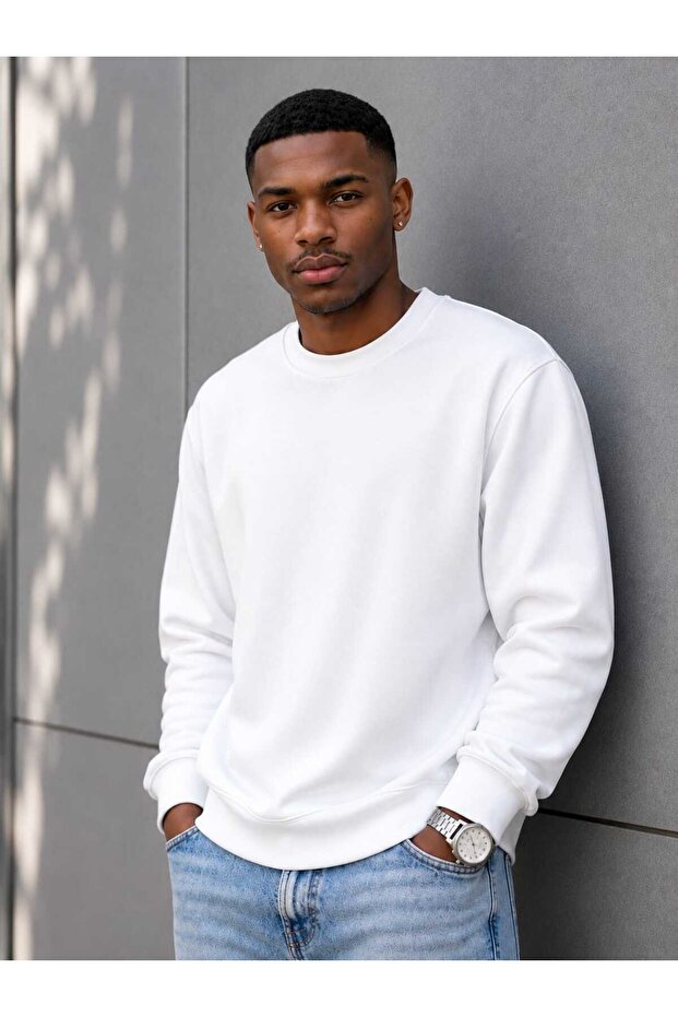 3 Yarn Combed Cotton Sweatshirt Lk1