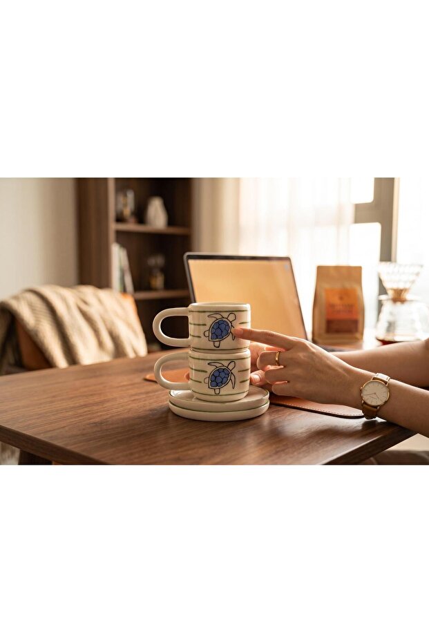 Marine Turtle Coffee Cup