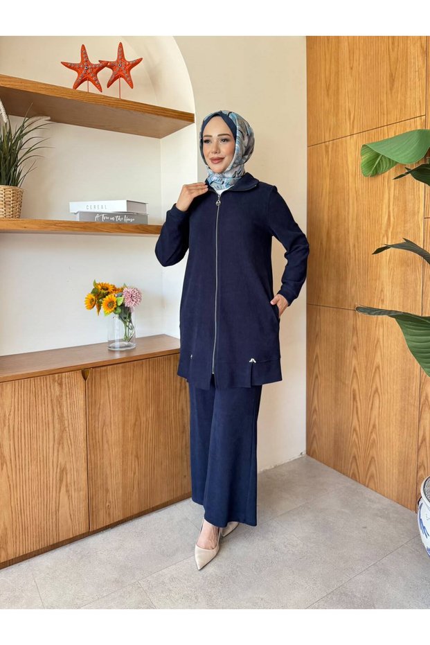 Kışlık Örme Kumaş Tunik Takım