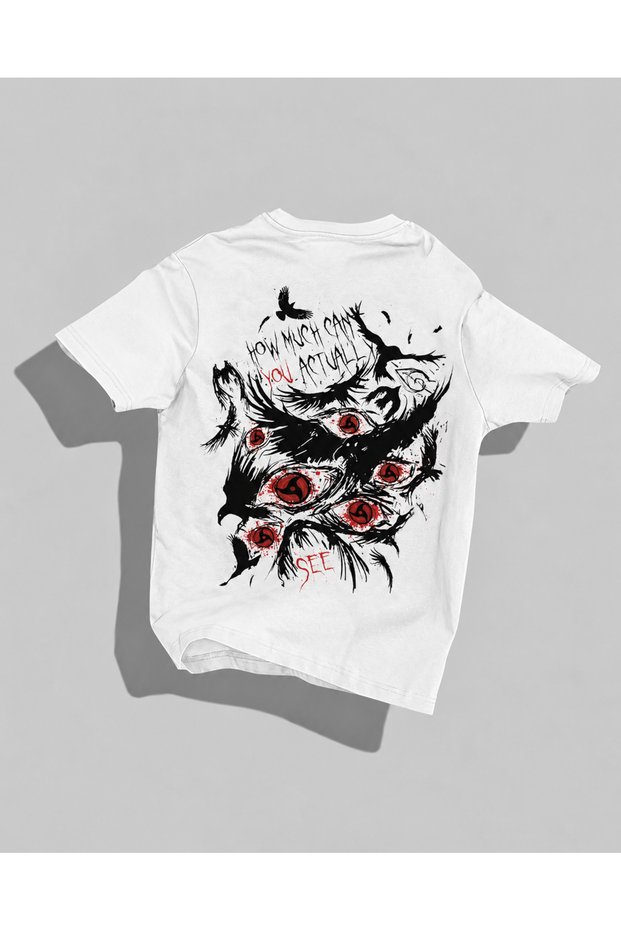 Gojo Satoru Six Eyes T-Shirt – Jujutsu Kaisen Anime Printed Oversize Unisex T-Shirt
