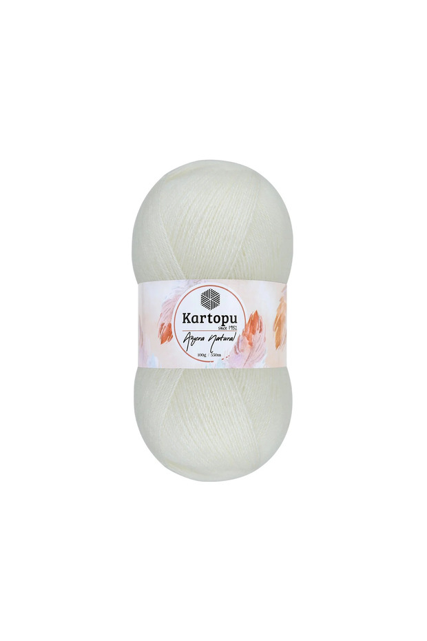 Angora Natural Hand Knitting Yarn 5-Pack – Natural Textured Dowry Shawl and Vest Yarn