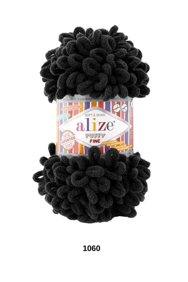 1 piece alize puffy fine hand knitted heart pillow blanket scarf finger knitting yarn - color: 1060
