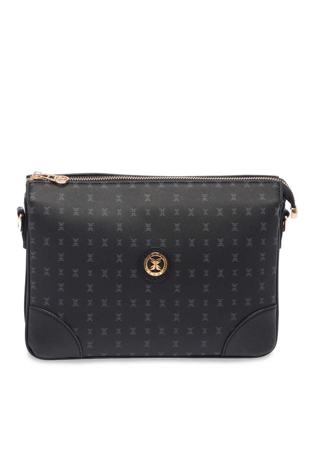 Black Print Women's Crossbody Bag - S26K1Pr09090-T0E