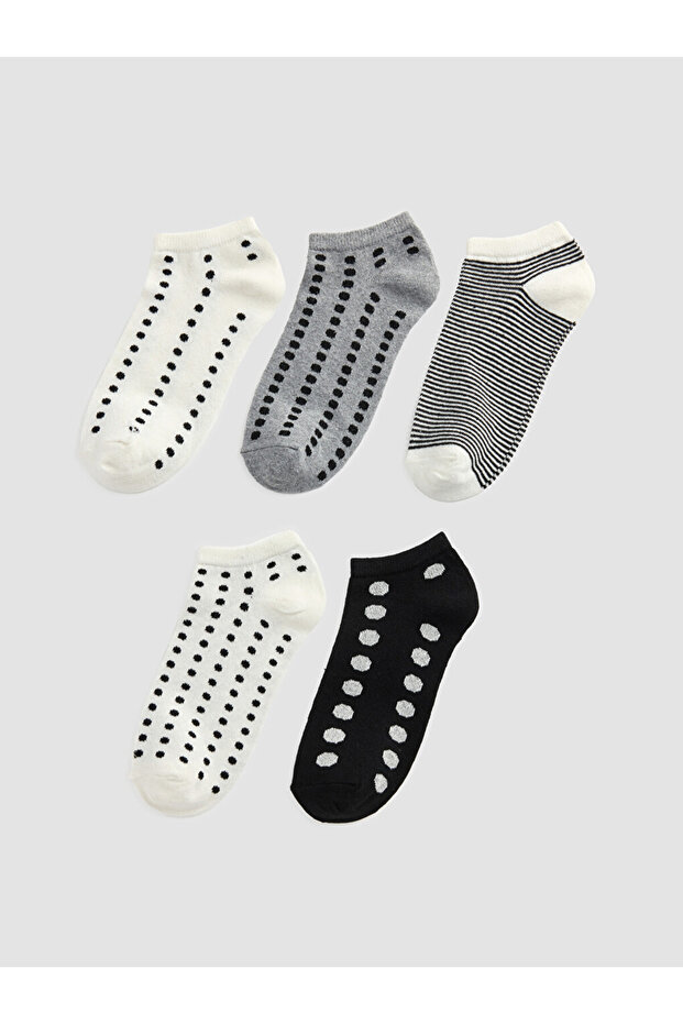 I Polka Dot Women's Booties Socks 5-Pack from Freezen Store