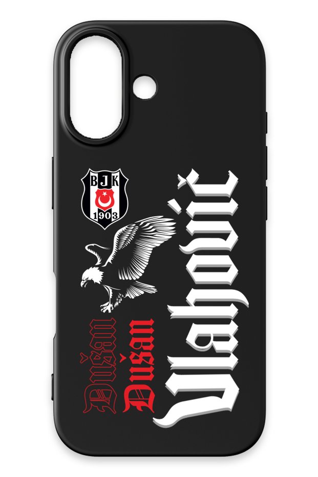 Dušan Vlahović Kartal iPhone 16 Case (Silicone) - Licensed Original