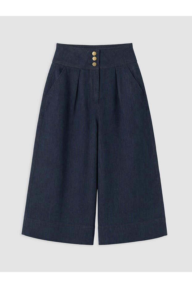 Khaki Wideleg Jean