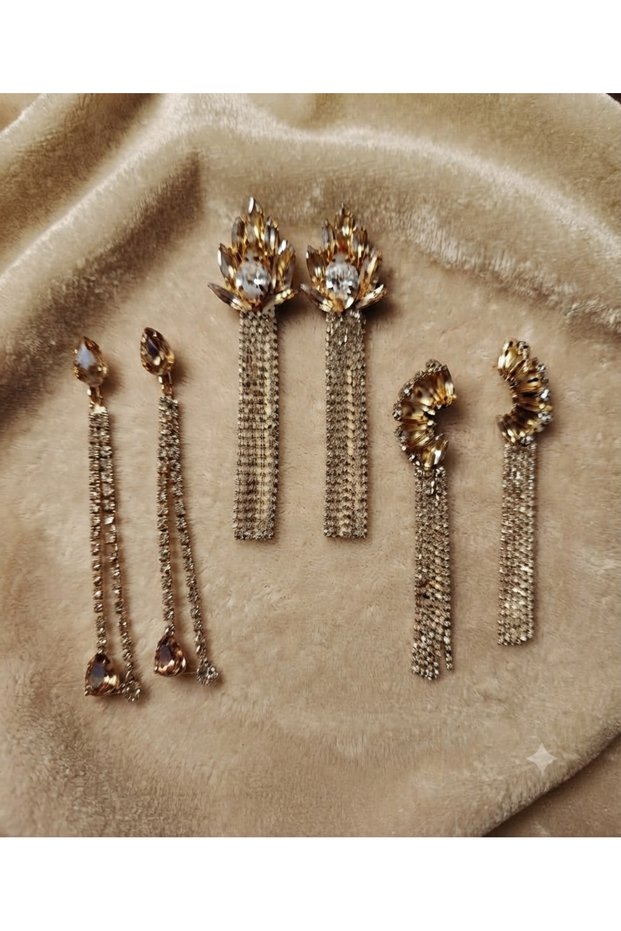 3 Different Model Earrings