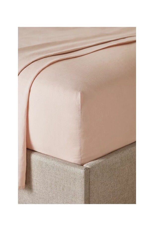 Pure Linen Elastic Sheet