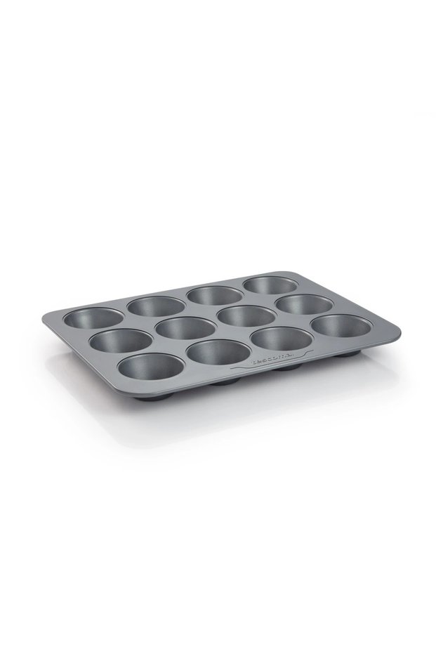 Formă pentru 12 brioșe COMPACTĂ 36 x 27 cm