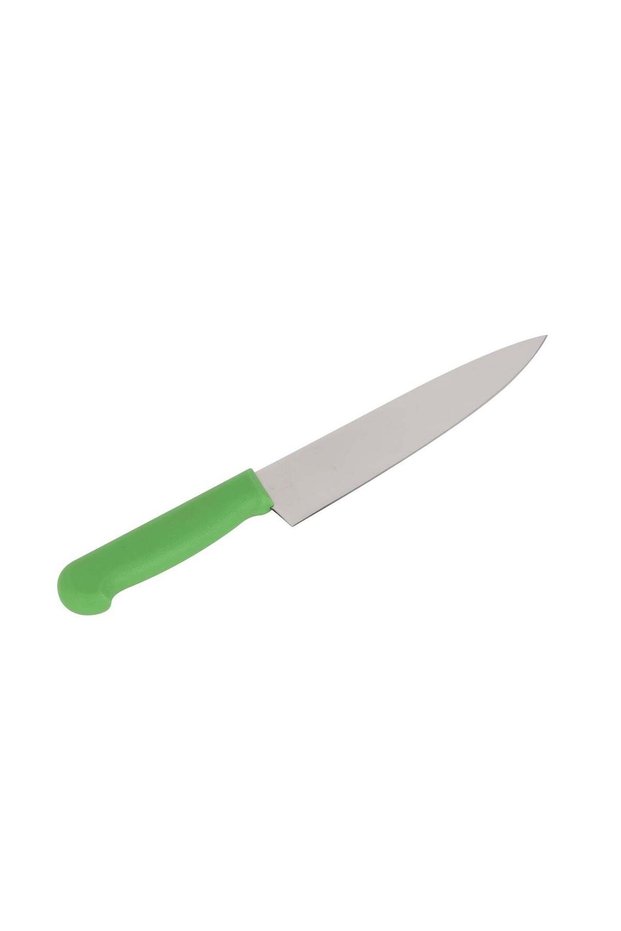 Royalford 8 Inch Stainless Steel Chef Knife | Ultra-Sharp Blades, Rust-Proof Body, PP Handle, 100% Food-Grade | Ideal for Dining Table, Home, Restaurant, Cooking, Food Prep | Kitchen Knife | Assorted