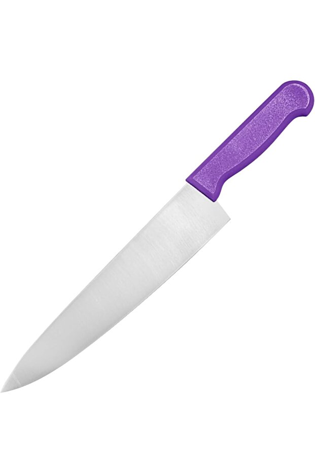 Kitchen Master 10 Inch Stainless Steel Professional Chef Knife (Purple)
