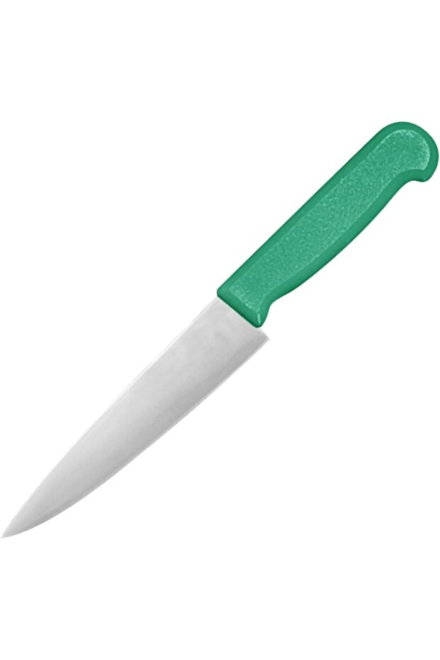 Kitchen Master 6 Inch Stainless Steel Professional Chef Knife (Green)