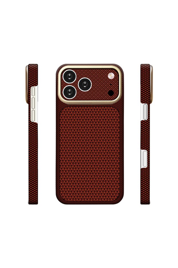 iPhone 17 Pro Max Compatible Magsafe Supported iPhone 18 Pro Max Appearance Premium Carbon Fiber Look Textured Luxury Cover Nexel