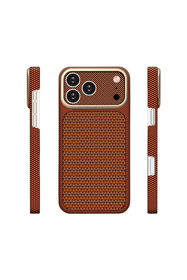 iPhone 17 Pro Max Compatible Magsafe Supported iPhone 18 Pro Max Appearance Premium Carbon Fiber Look Textured Luxury Cover Nexel