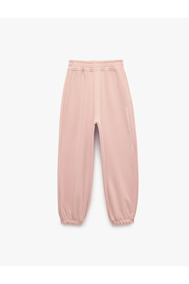 Licensed Balloon Form Sweatpants Kpop Demon Hunters Printed Embossed