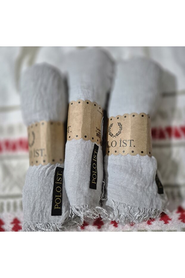 Poloist Bürümcük Shawl Dark Silver Gray