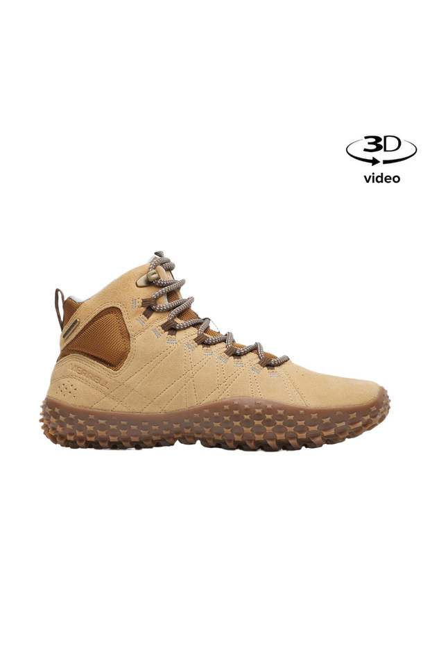 Wrapt Mid Waterproof Women's Beige Boots Women's Boots J00005164