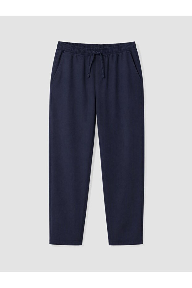 Men's Relax Fit Poplin Trousers