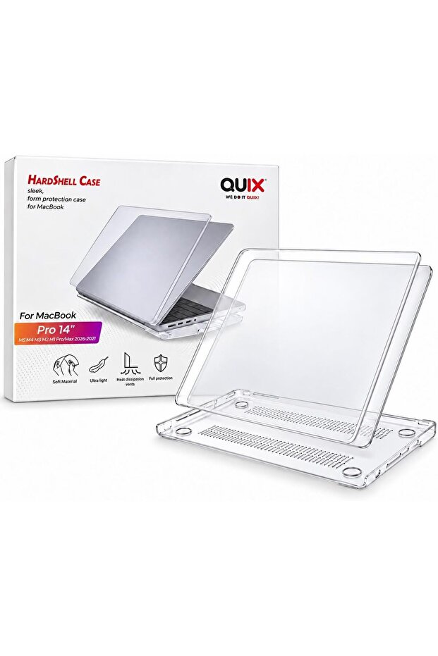 QUIX for MacBook Pro 14 Inch Case M5-M1 Pro & Max 2026–2021 Cover