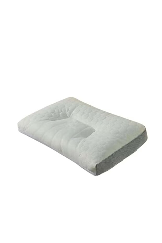 Cloud Cabin Latex Pillow with Gray Mesh Edge 45 × 70 cm (900g)