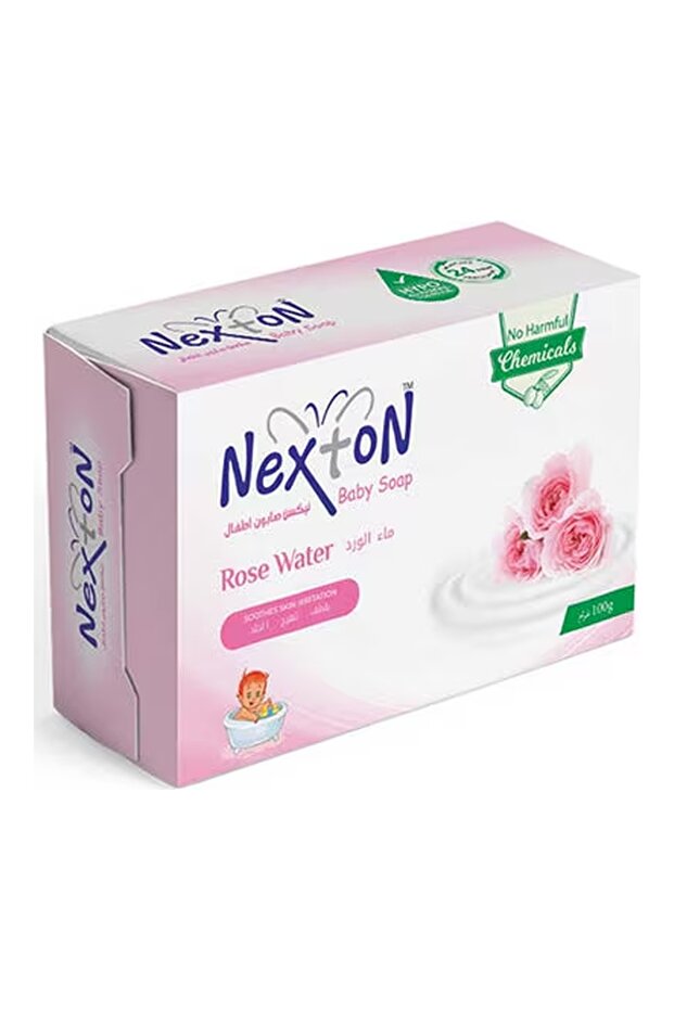 Baby Rose Soap 100g Gentle Baby Bath Soap for Newborns & Infants Rose Extract Moisturizing Soap for Soft Sensitive Skin