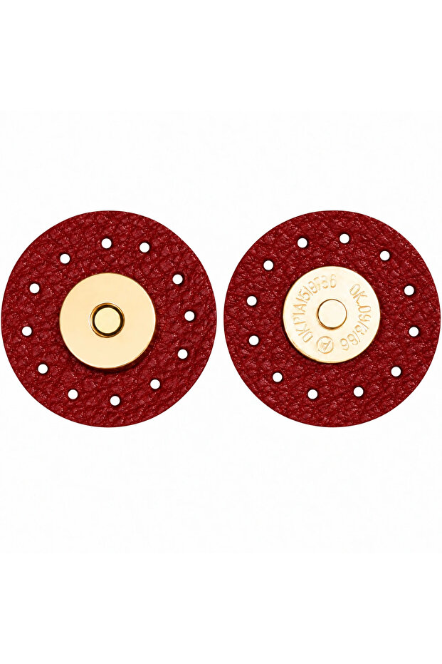 Leather Round Magnet Ba-0059