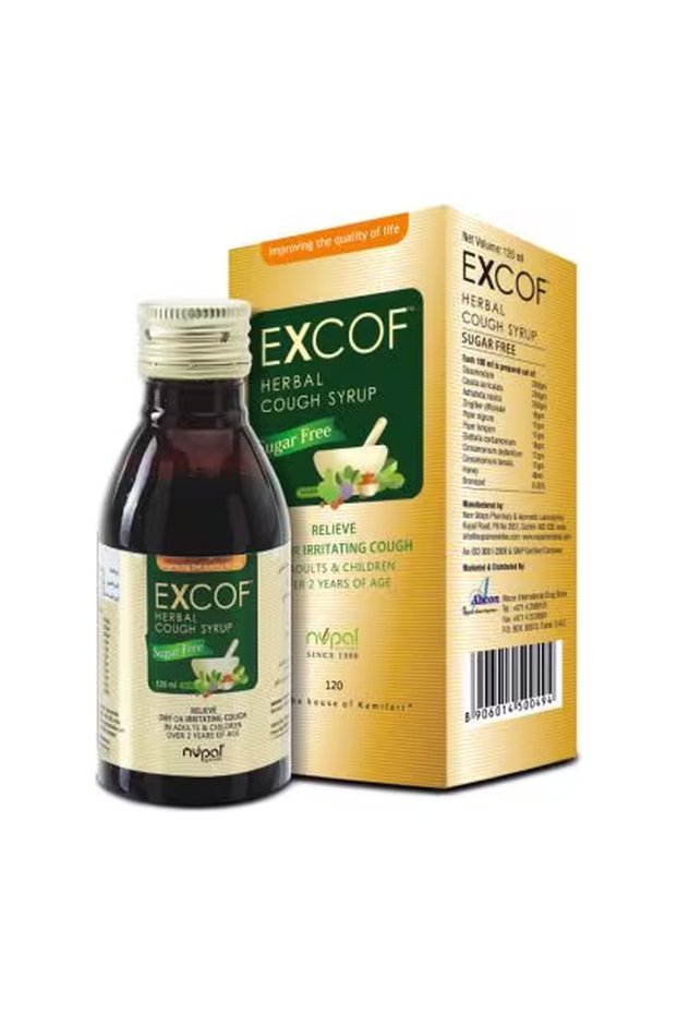 Nupal Excof Herbal Syrup 120ML