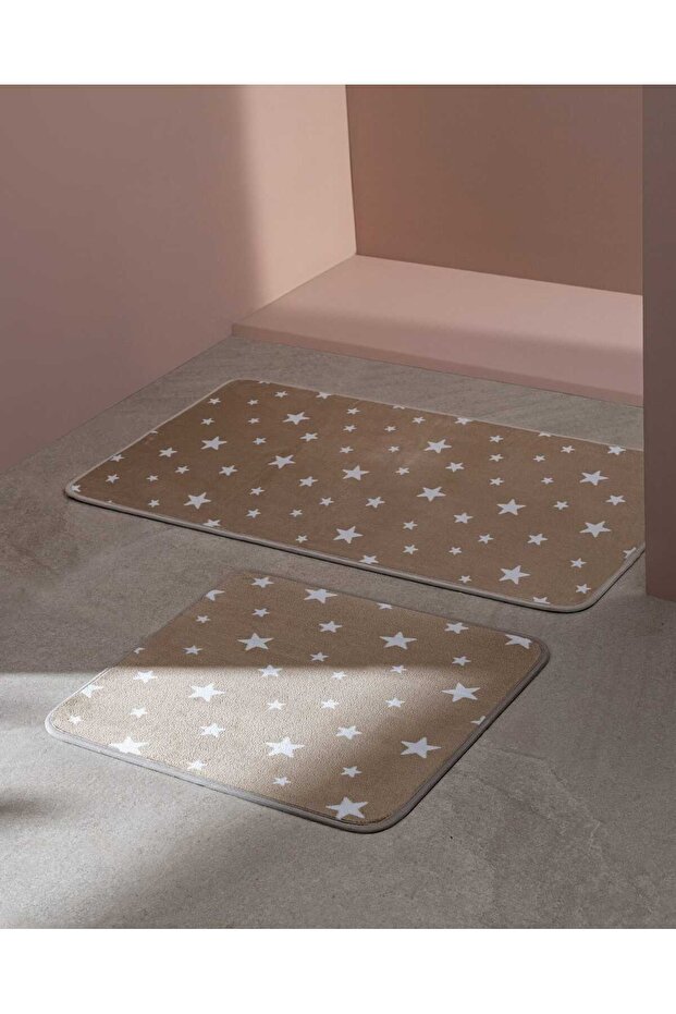 Adenya Sepeti Félicité Starry 2-Piece Bath Mat - Earth
