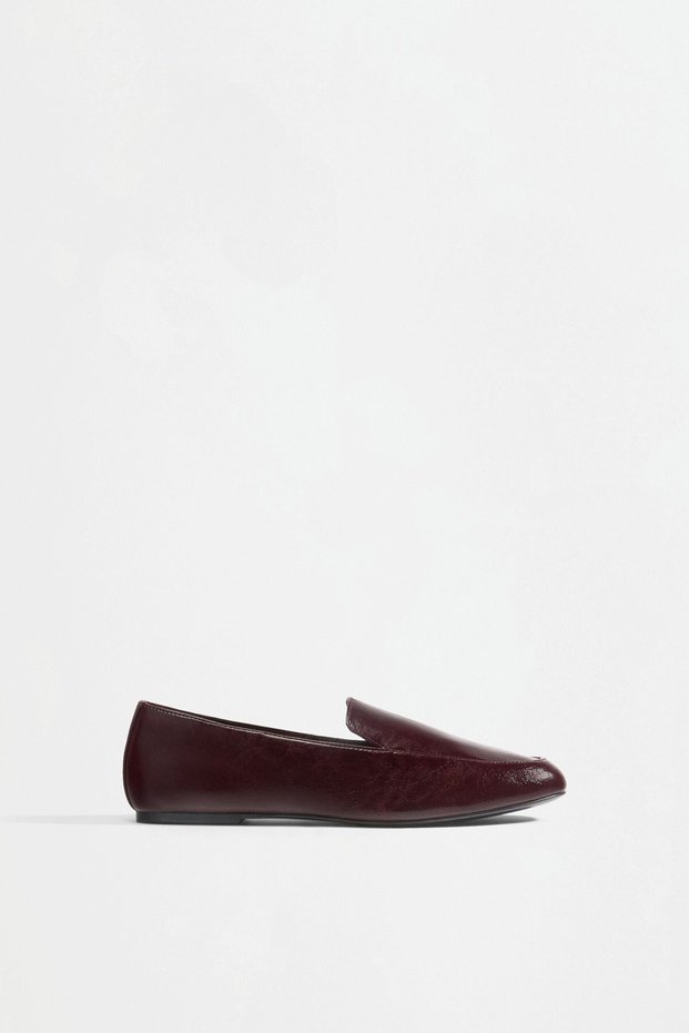 Krokodil efektli loafer