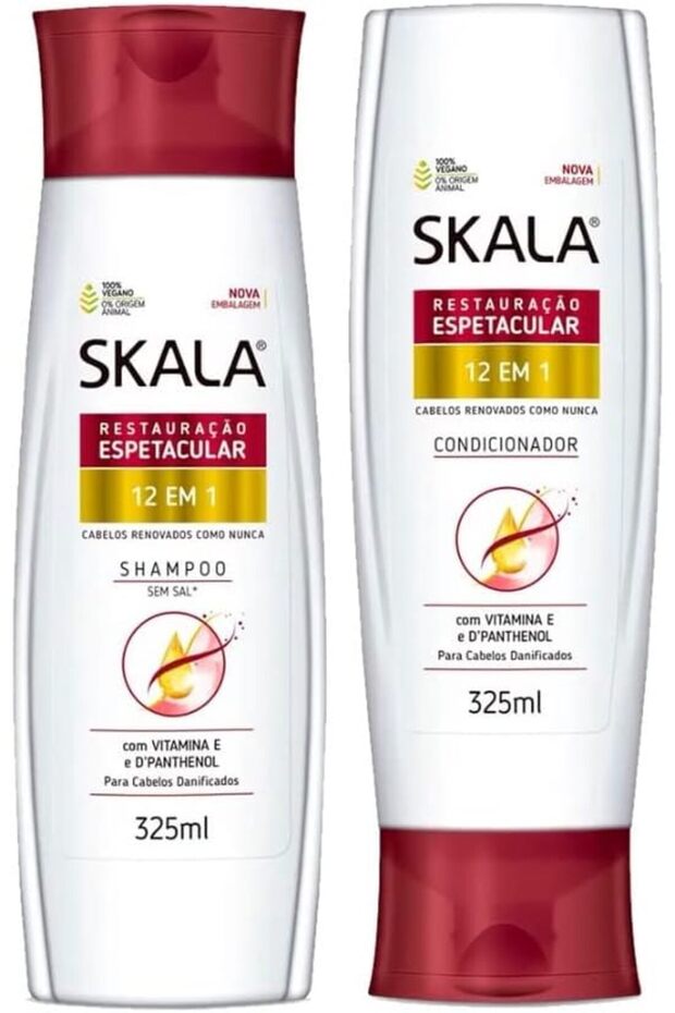 Kit Shampoo + Conditioner 12 em 1