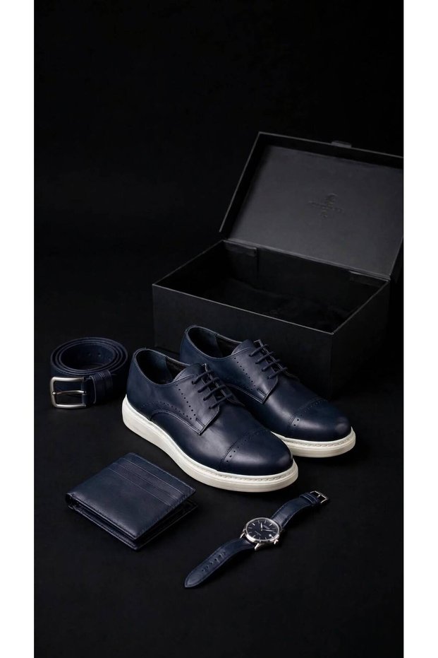 Flame Men's Leather Shoes