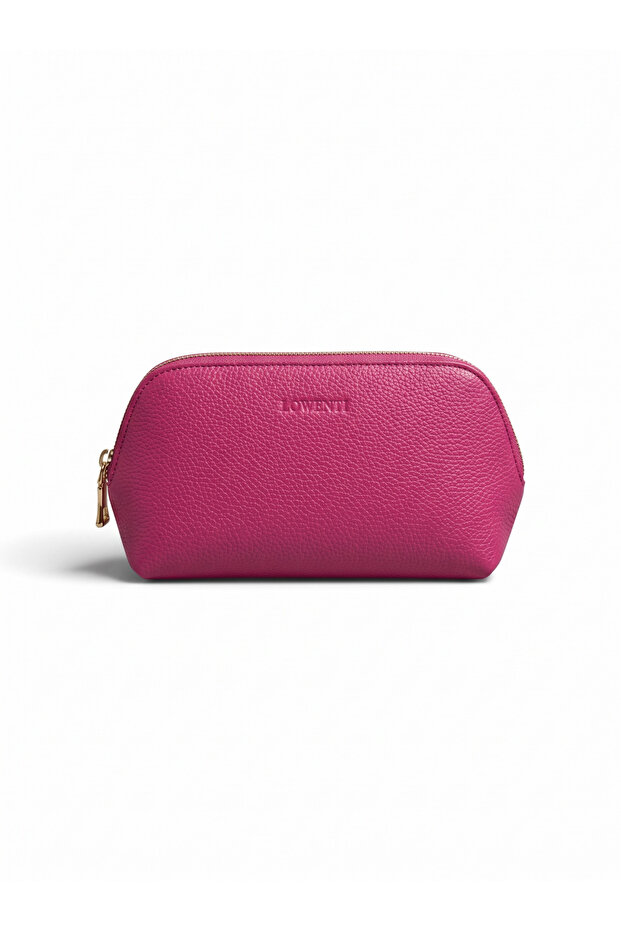 LUNA LEATHER MAKEUP & EVERYDAY POUCH
