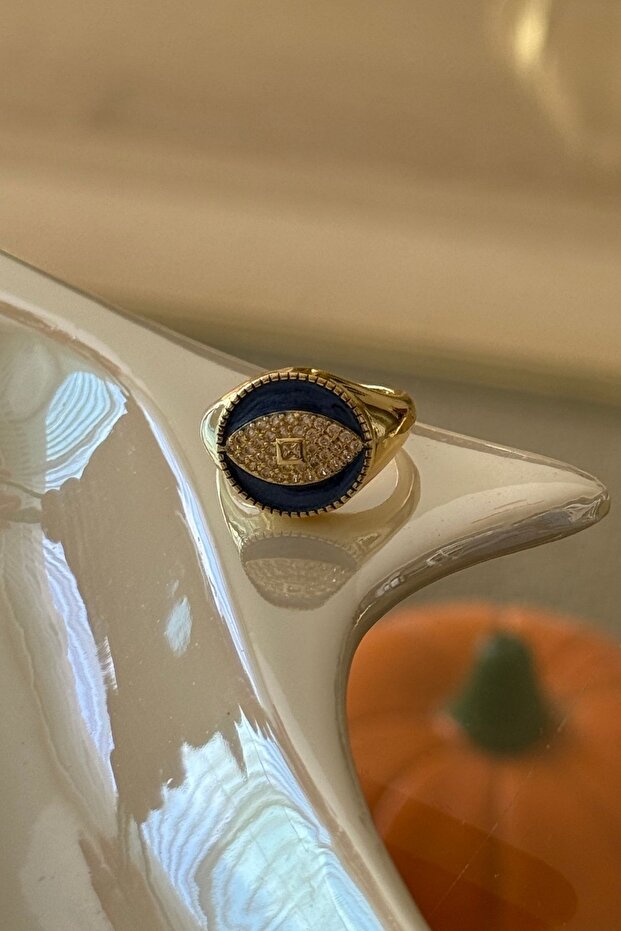 Steel Laci Eye Model Pinky Finger Ring