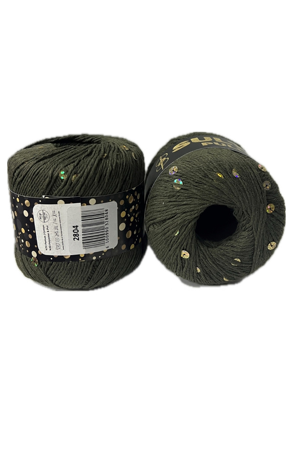 Sultan Beaded String Series Pullim and Pearl Series Bandana Beanie Blouse String 1 Piece 50 Grams 100 Meters (Color: 2804)