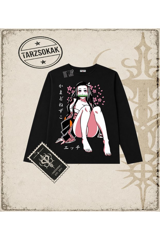 Demon Slayer Anime Printed Long Sleeve