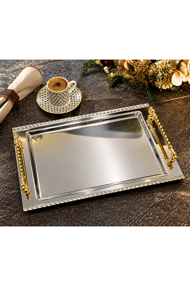 Roma Coffee Tray Gold